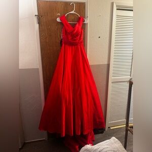 Stunning Scarlet Prom Dress
